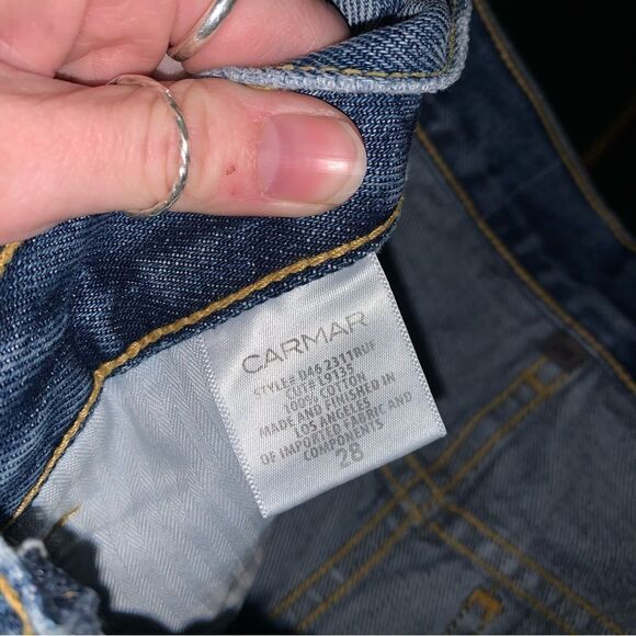 CARMAR Denim Skirt Size 28 - Picture 6 of 6